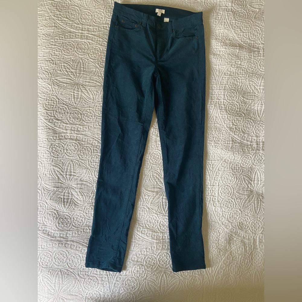 J.Crew Velvet Blue jeans